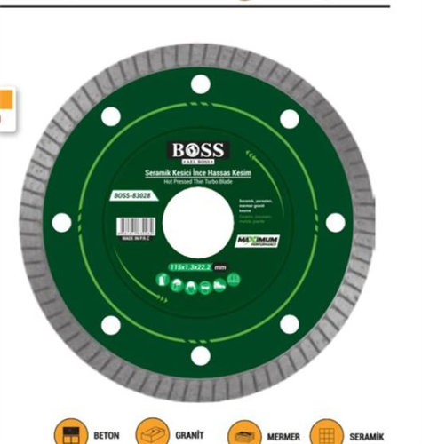 BOSS İNCE HASSAS SERAMİK KESİCİ 115 MM
